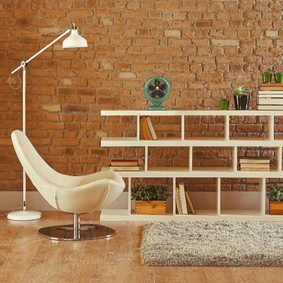 NWT Vornado Small Classic Metal Fan - In Box - Blue/Green - Picture 2 of 5